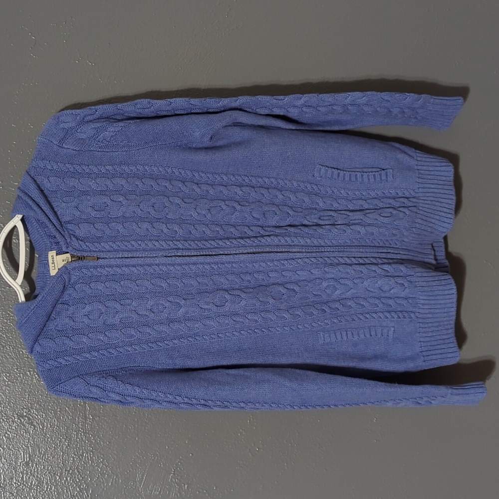 L.L.Bean cardigan hoodie sweater